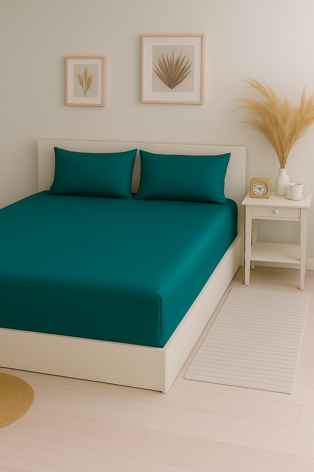 High-quality Fitted sheets set including bedsheet, pillow covers